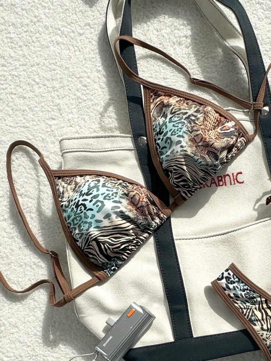SWIM VCAY DWUCZĘŚCIOWY STRÓJ KĄPIELOWY PRINT S09__S