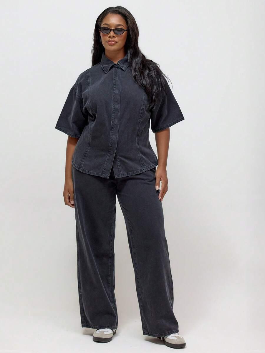 MUSERA CZARNA KOSZULA JEANS S06__46
