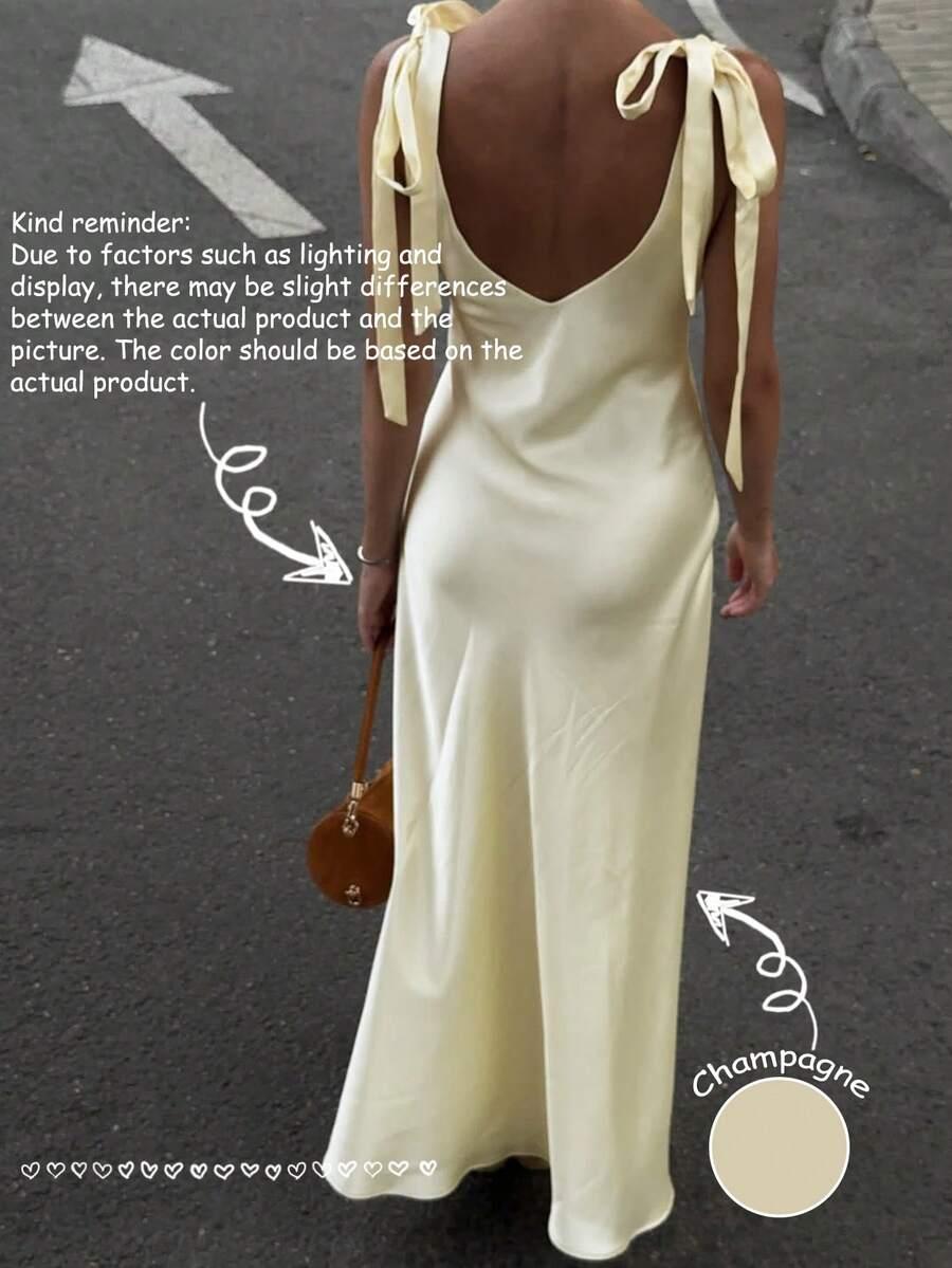 SHEIN MAXI SUKIENKA V-NECK S09__S
