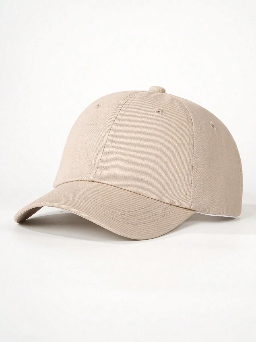 SHEIN BEŻOWA CZAPKA Z DASZKIEM S07__OS