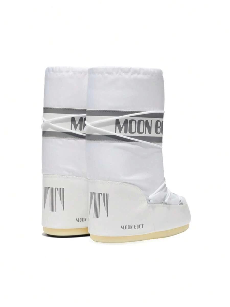 MOON BOOT BIAŁE ŚNIEGOWCE LOGO W01__42-44