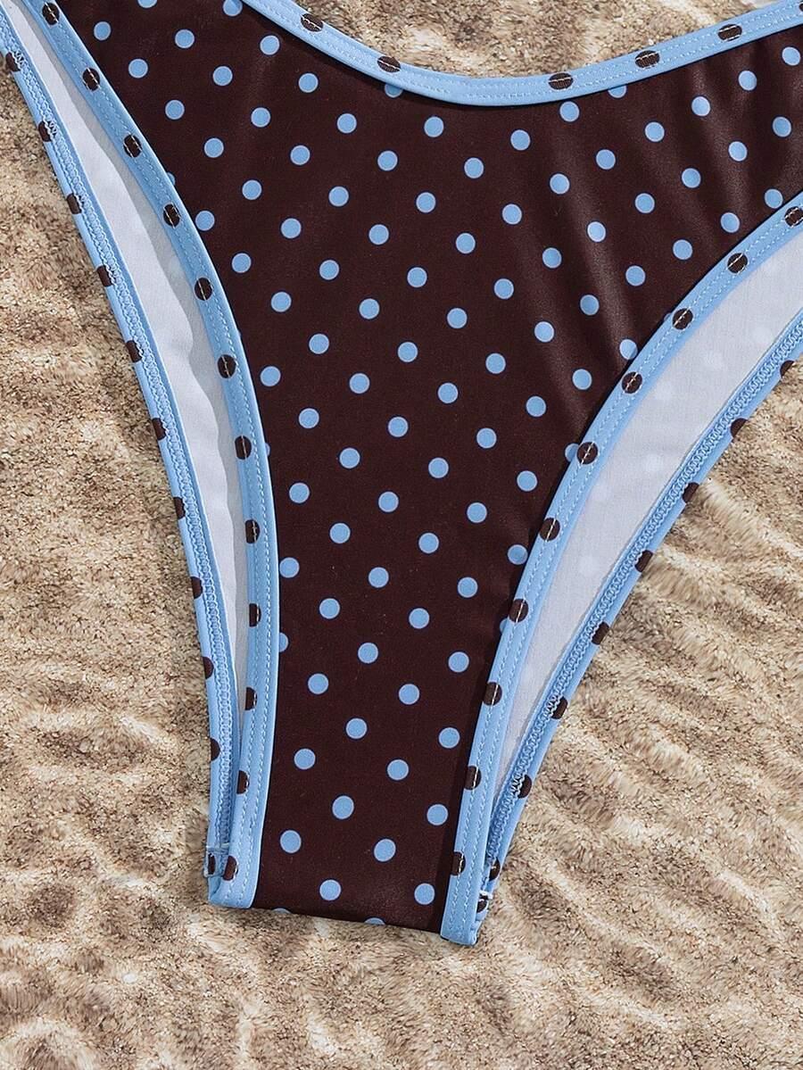 SHEIN DWUCZĘŚCIOWY STRÓJ KĄPIELOWY S09__L