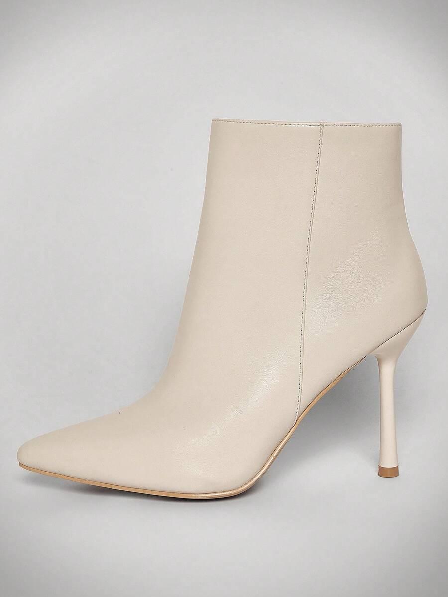SHEIN BIAŁE BOTKI IMITACJA SKÓRY W01__41