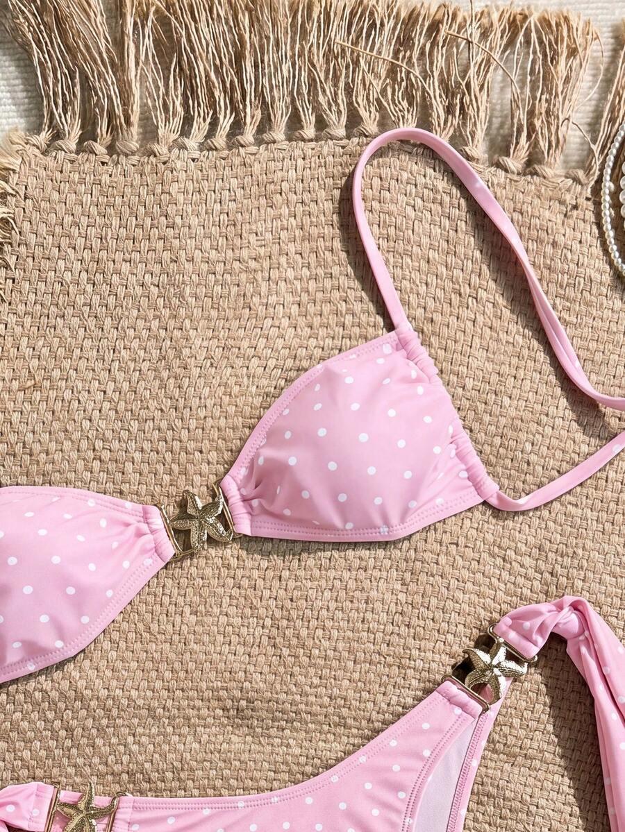 SWIM MOD RÓŻOWY DWUCZĘŚCIOWY STRÓJ KĄPIELOWY S09__S