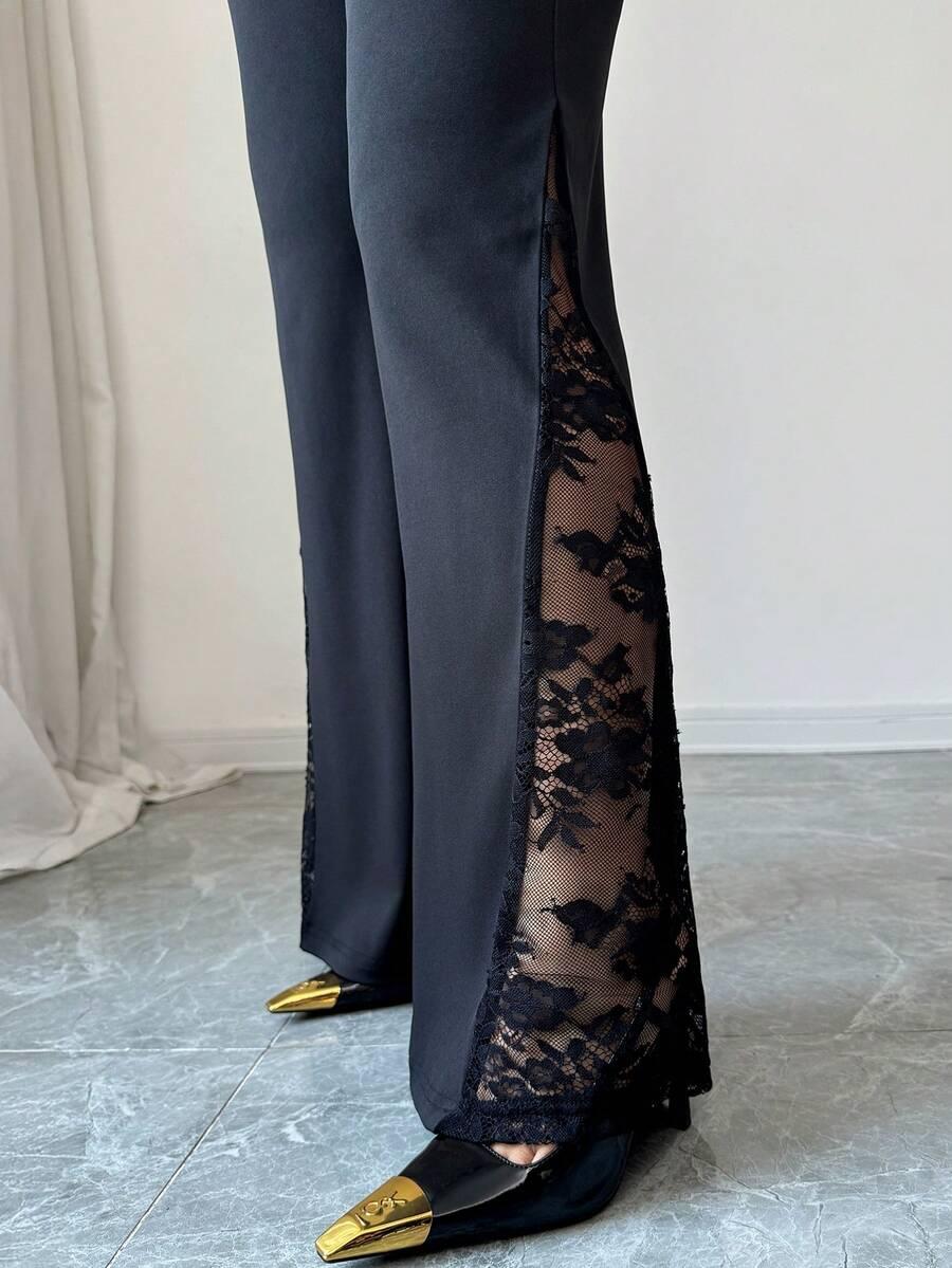 SHEIN MARYNARKA SPODNIE KOMPLET S06__S