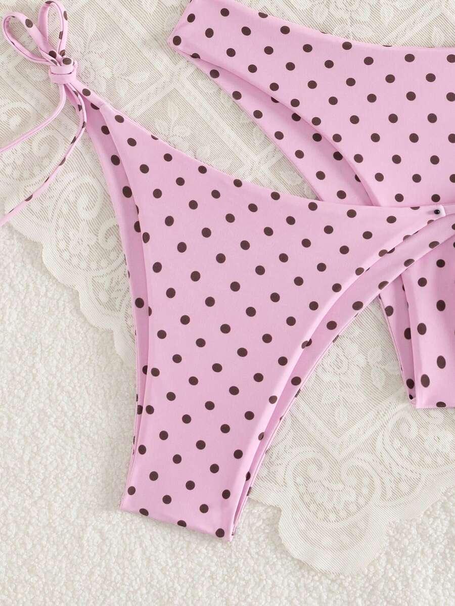 SWIM VCAY RÓŻOWY KOMPLET BIKINI 3-PACK S09__XS