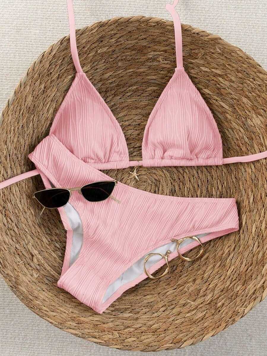 SWIM VCAY RÓŻOWY DWUCZĘŚCIOWY STRÓJ KĄPIELOWY S09__L