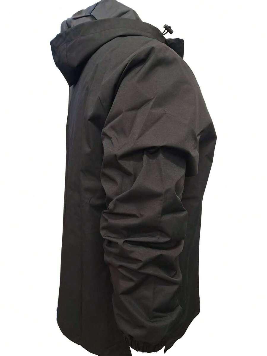 SHEIN CZARNA KURTKA KAPTUR W01__3XL