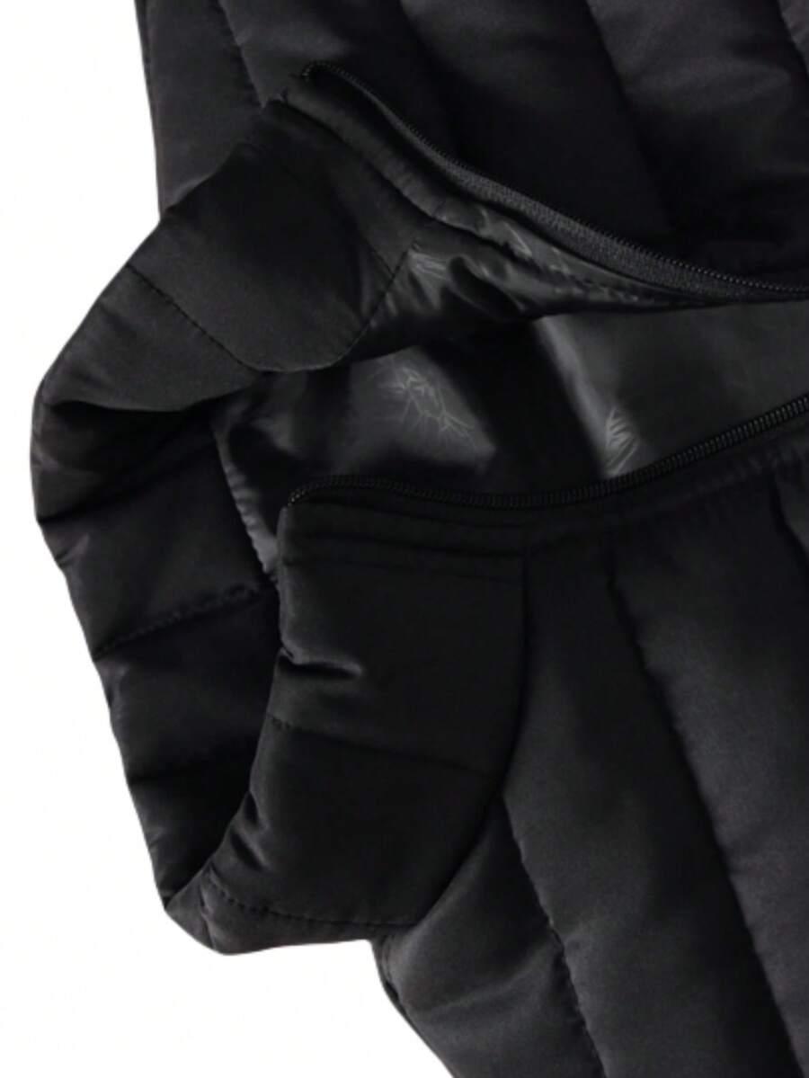 SHEIN CZARNA PIKOWANA KAMIZELKA W01__3XL