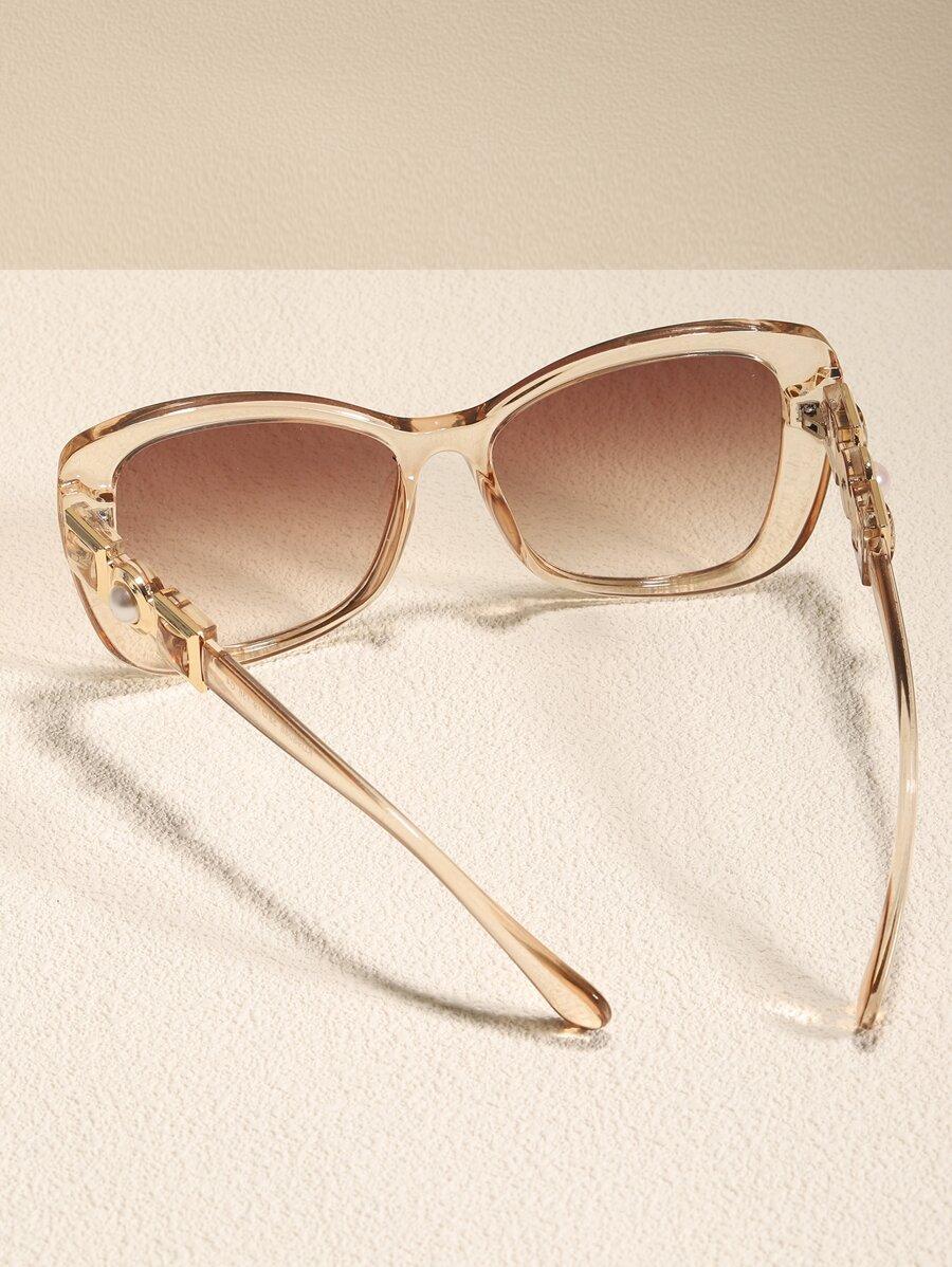 SHEIN OKULARY PRZECIWSŁONECZNE ZDOBIENIE S07