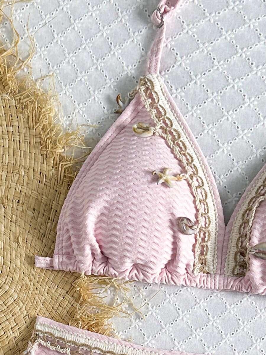SHEIN DWUCZĘŚCIOWY STRÓJ KĄPIELOWY S09__158-162
