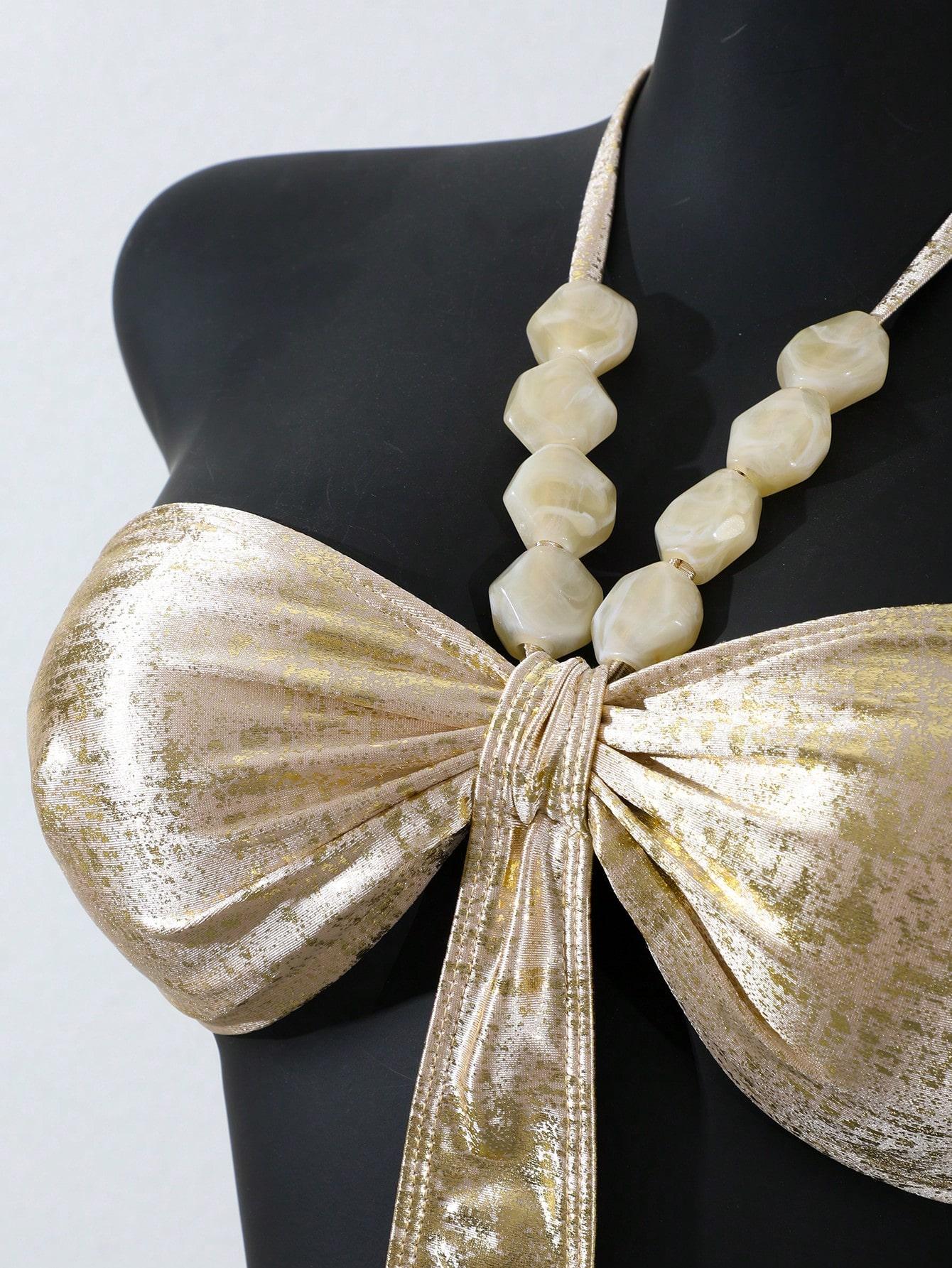 SHEIN JEDNOCZĘŚCIOWY STRÓJ KĄPIELOWY S09__M