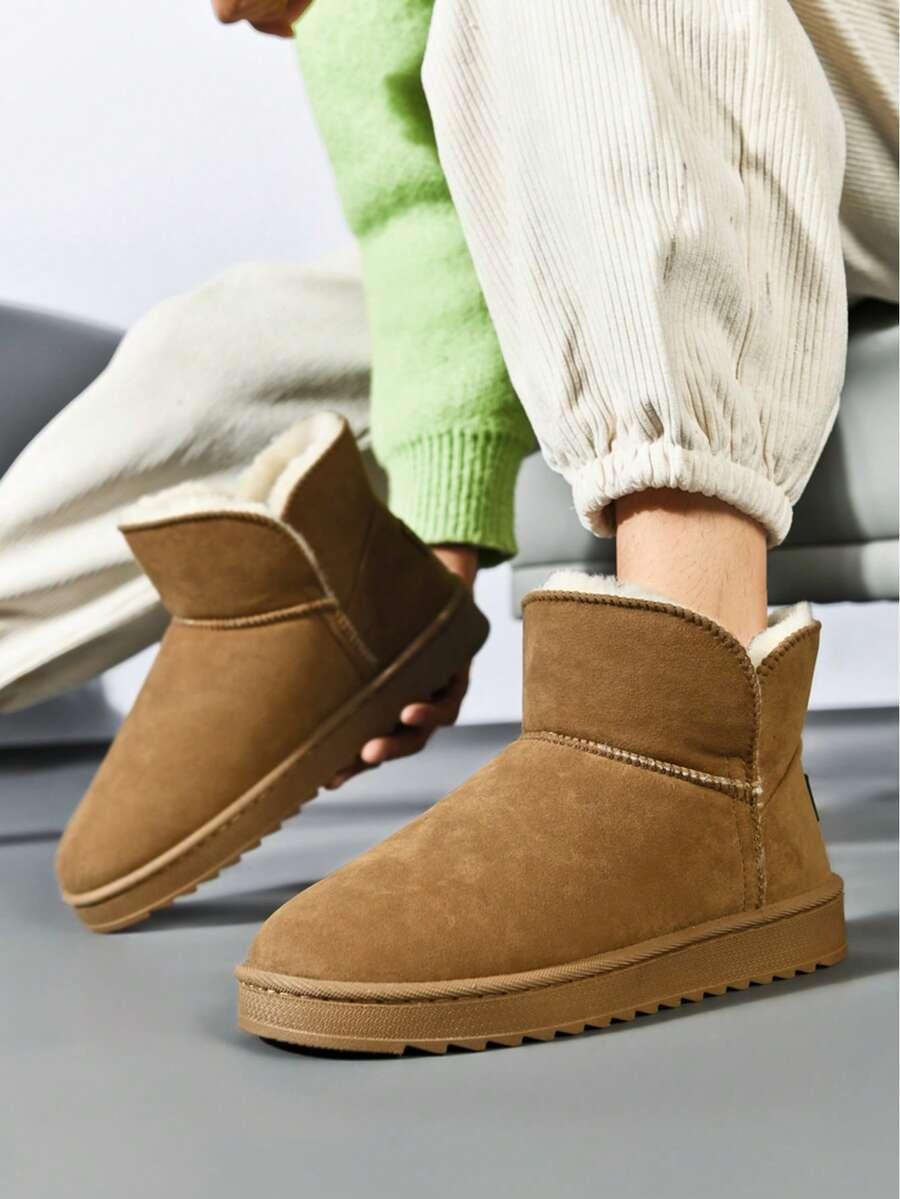 SHEIN BEŻOWE ŚNIEGOWCE MIŚ W01__45