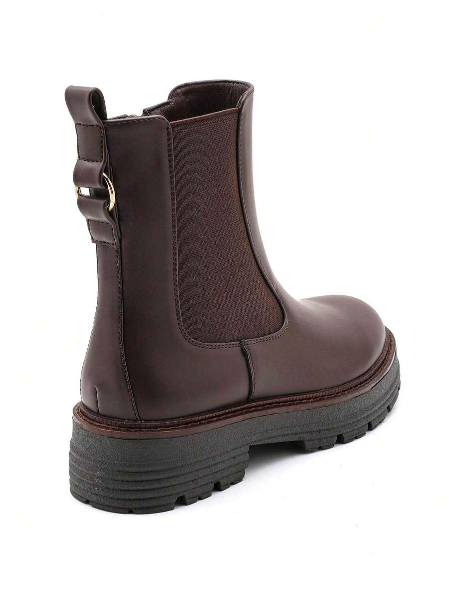 SHEIN CZARNE BOTKI ZAMEK W01__37