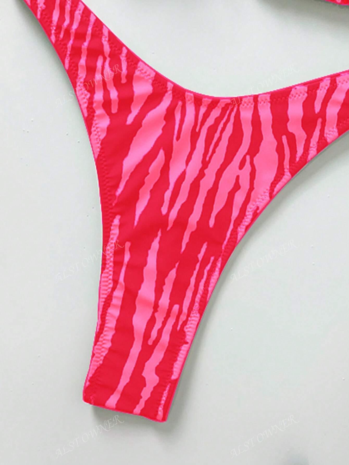 SHEIN DWUCZĘŚCIOWY STRÓJ KĄPIELOWY S09__XS