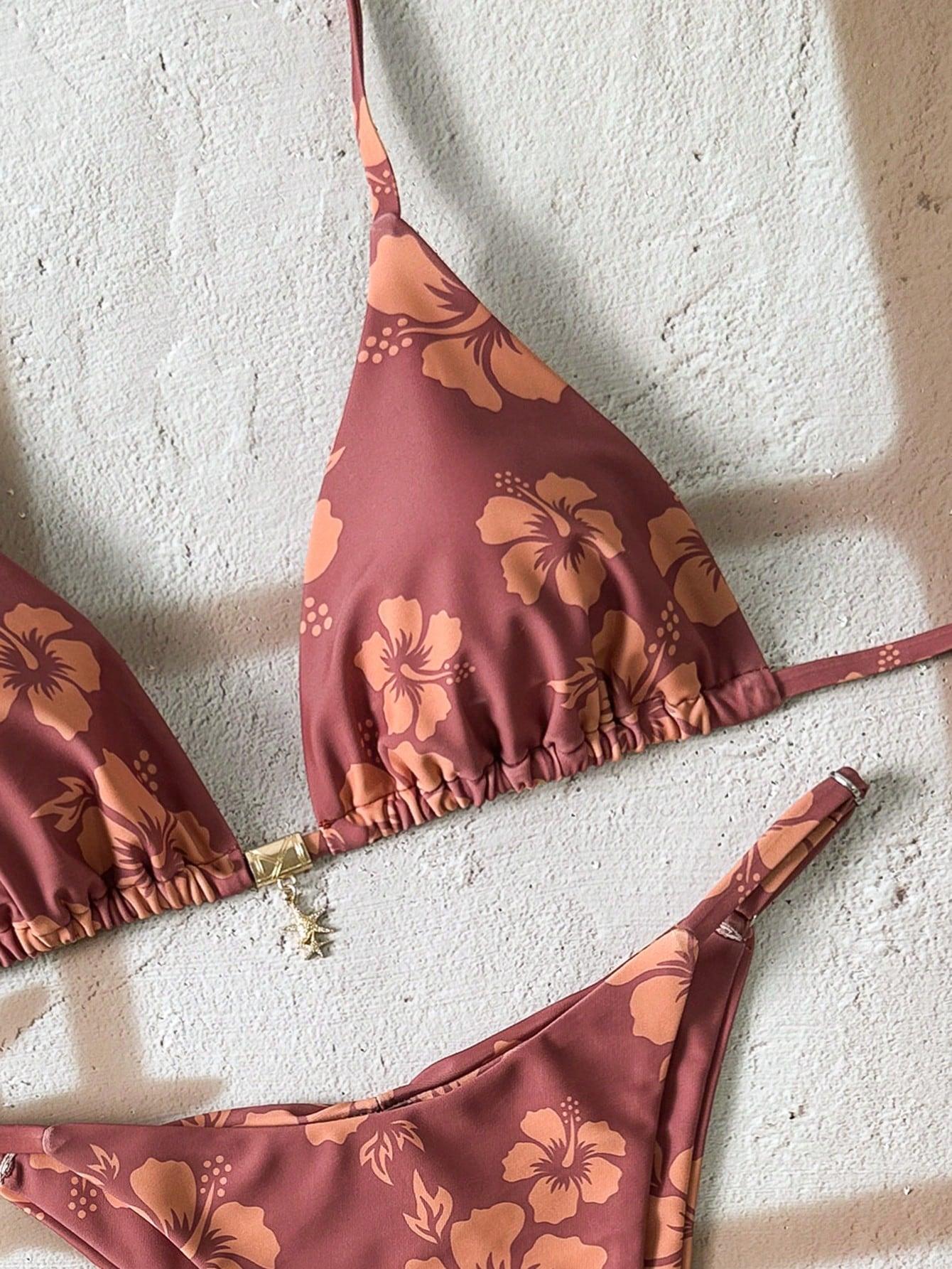 SHEIN DWUCZĘŚCIOWY STRÓJ KĄPIELOWY S09__S