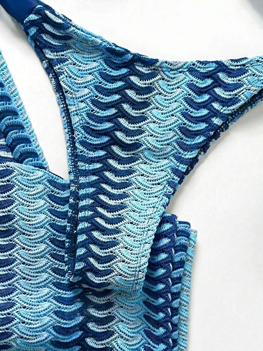 SHEIN DWUCZĘŚCIOWY STRÓJ KĄPIELOWY SPODNIE KOMPLET S09__XL