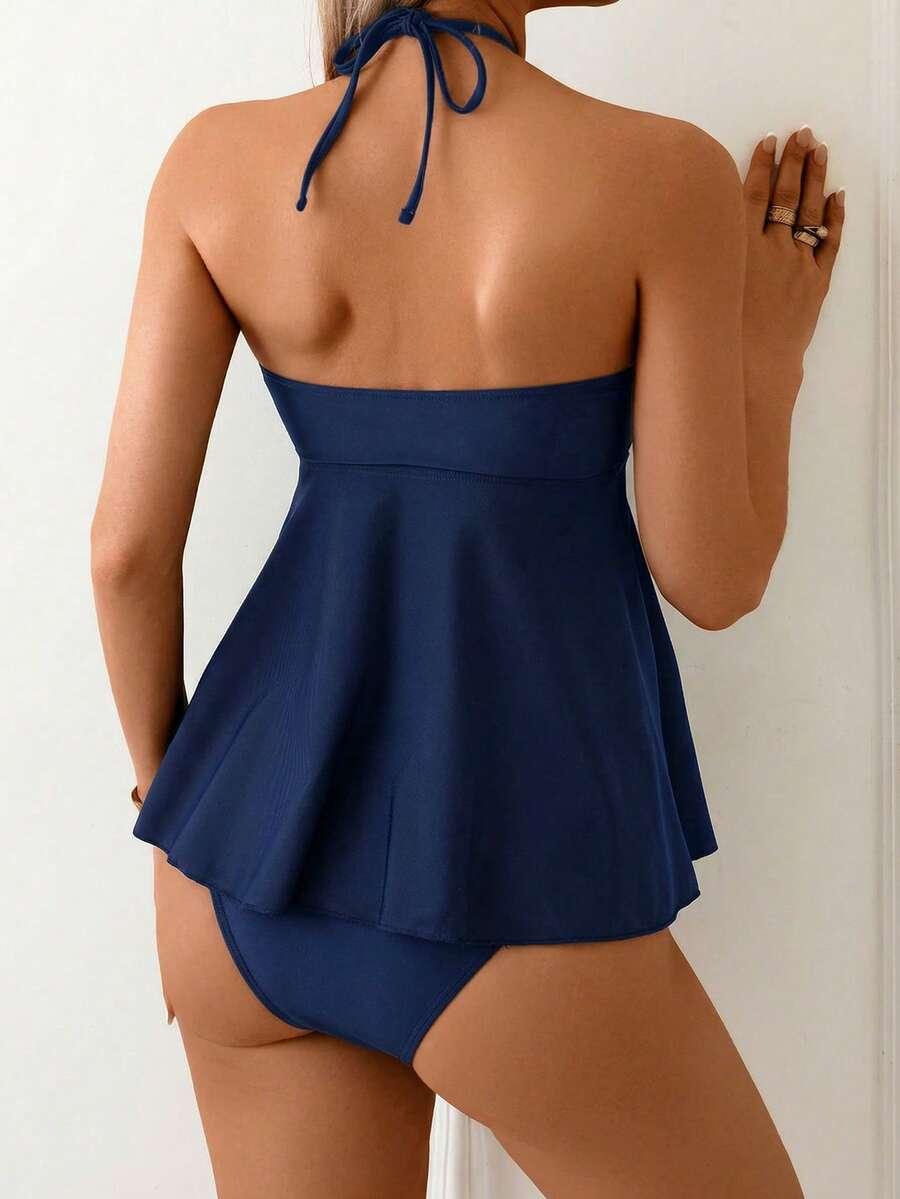 SHEIN DWUCZĘŚCIOWY STRÓJ KĄPIELOWY S09__XL