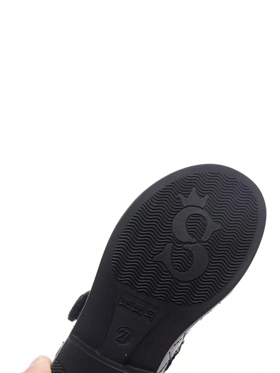 SHEIN CZARNE LAKIEROWANE BALERINY S06__33