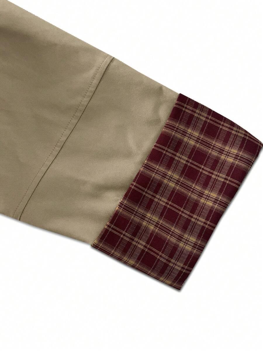 SHEIN BEŻOWA KURTKA ZAMEK W01__50