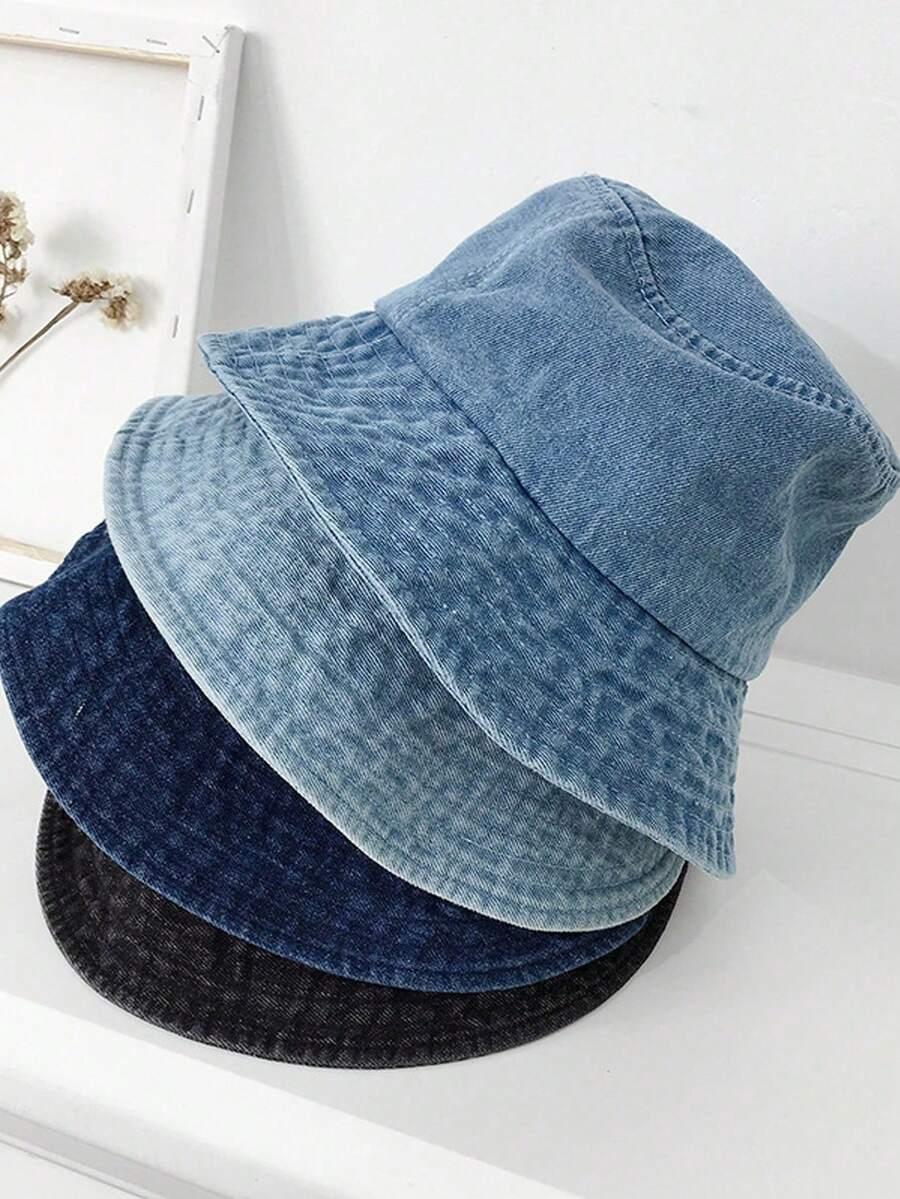 SHEIN NIEBIESKA CZAPKA BUCKET S07__56
