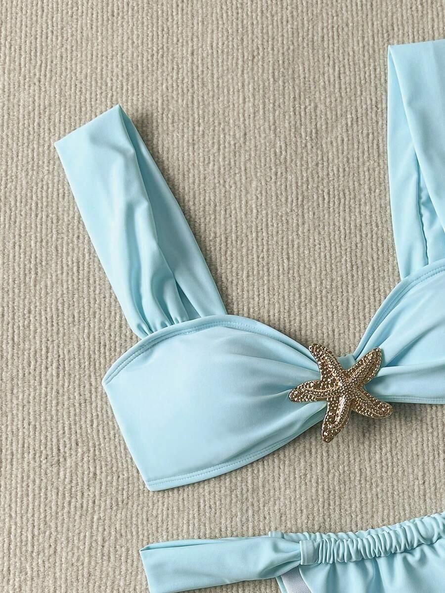 SHEIN DWUCZĘŚCIOWY STRÓJ KĄPIELOWY S09__S