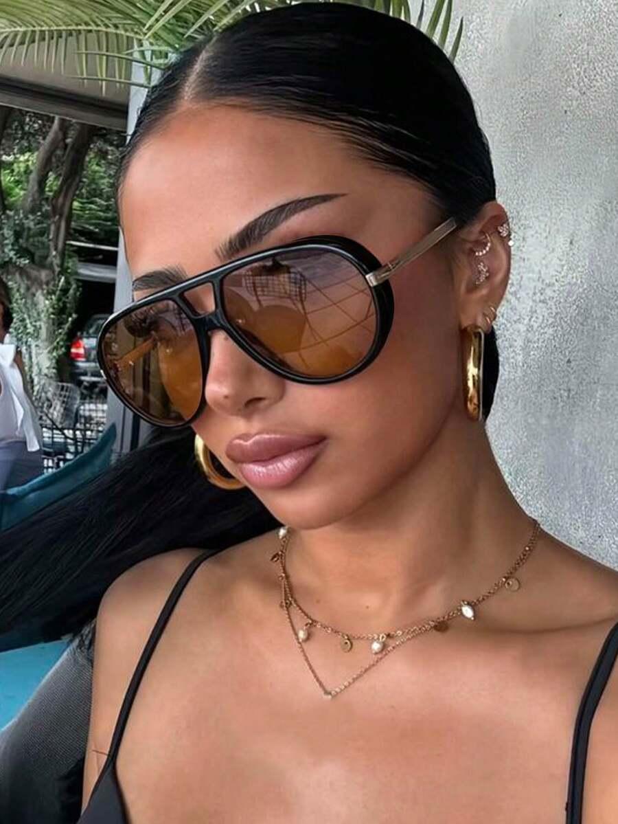 SHEIN OKULARY PRZECIWSŁONECZNE CASUAL S07