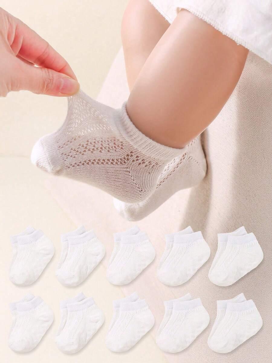 SHEIN BIAŁE SKARPETKI 5-PACK S06__19-24