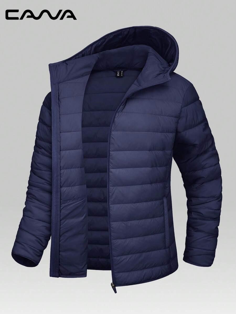 SHEIN GRANATOWA KURTKA Z KAPTUREM ZAMEK W01__L