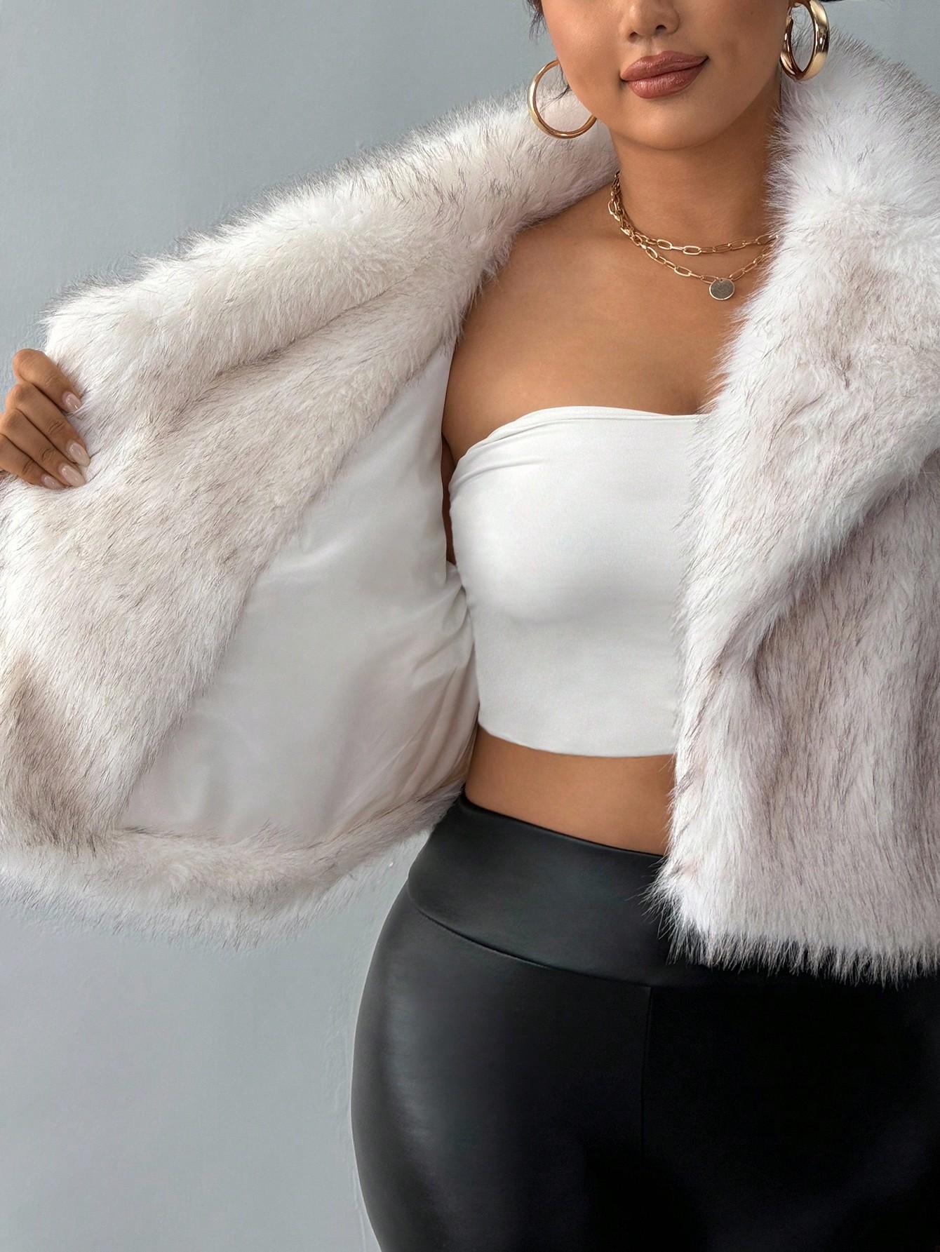 SHEIN SZTUCZNE FUTRO HAFTKA W01__48