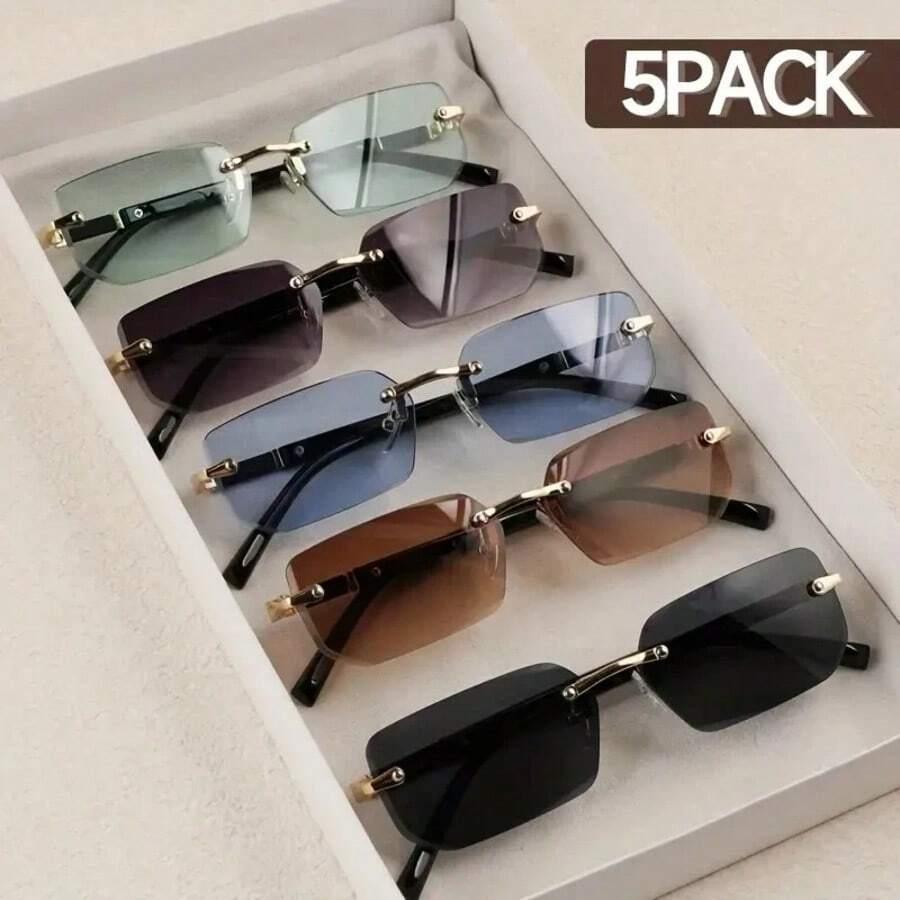 SHEIN OKULARY PRZECIWSŁONECZNE 5-PACK S07