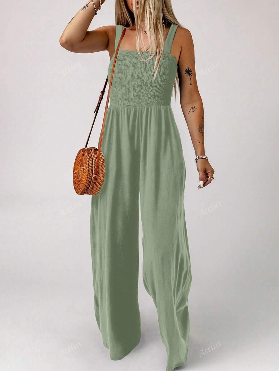 SHEIN ZIELONY KOMBINEZON CASUAL S06__L