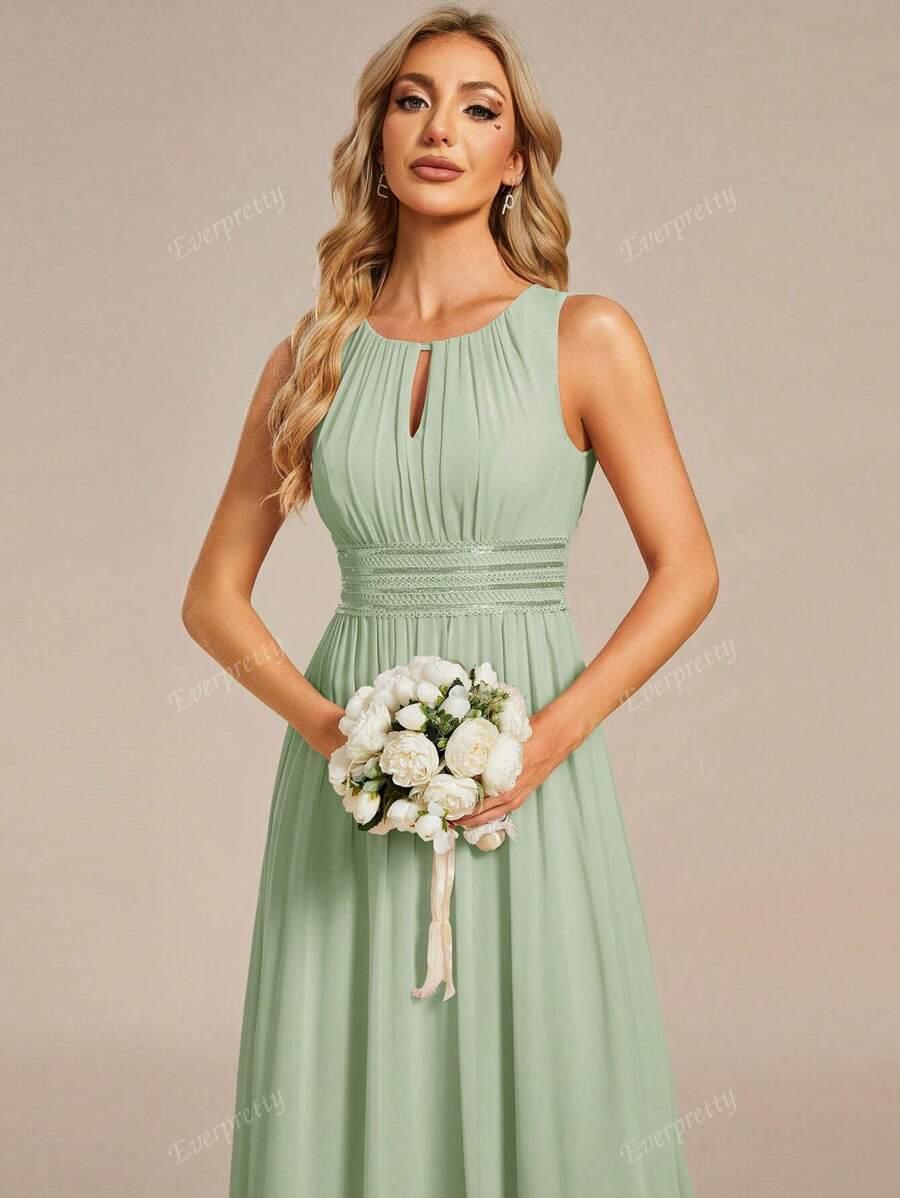SHEIN ZIELONA MAXI SUKIENKA S06__L