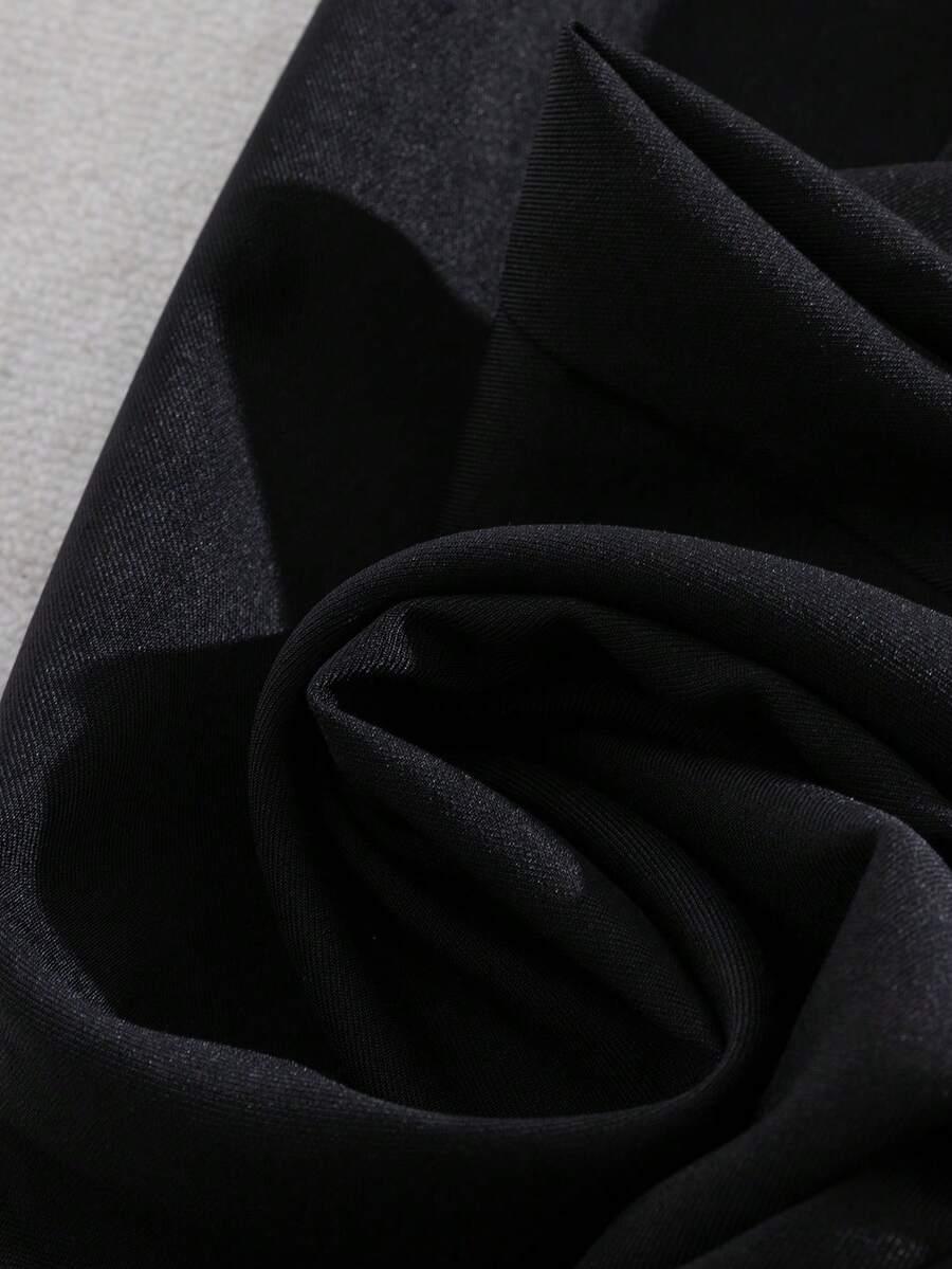 SHEIN KOMBINEZON DŁUGI RĘKAW KONTRAST S06__S