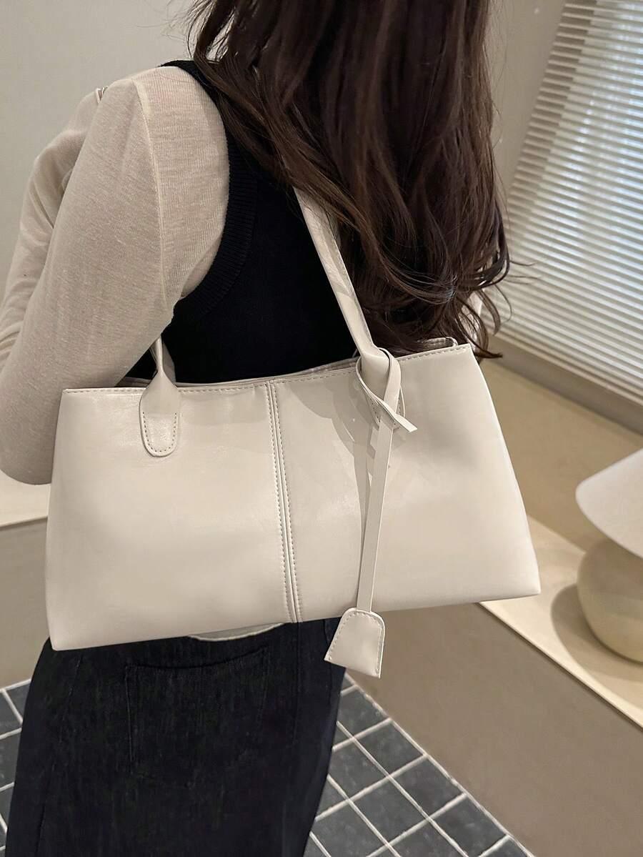 SHEIN BEŻOWA TOREBKA NA RAMIĘ S07__35X19