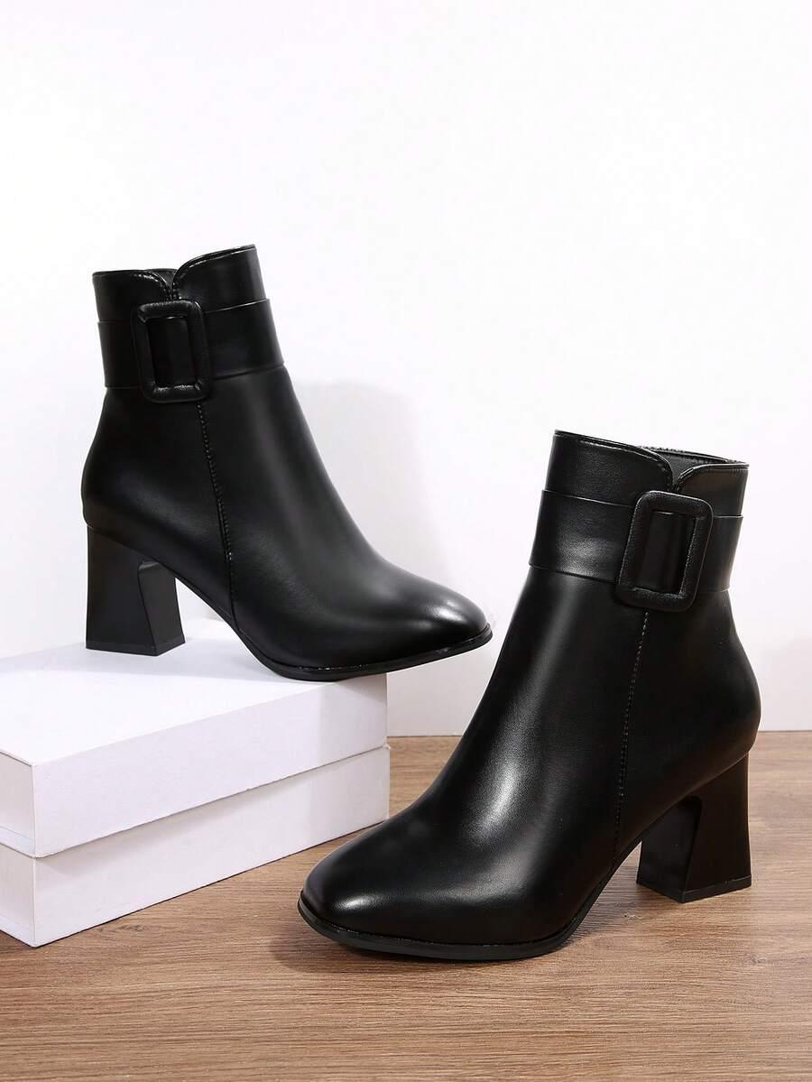 SHEIN CZARNE BOTKI OBCAS W01__36