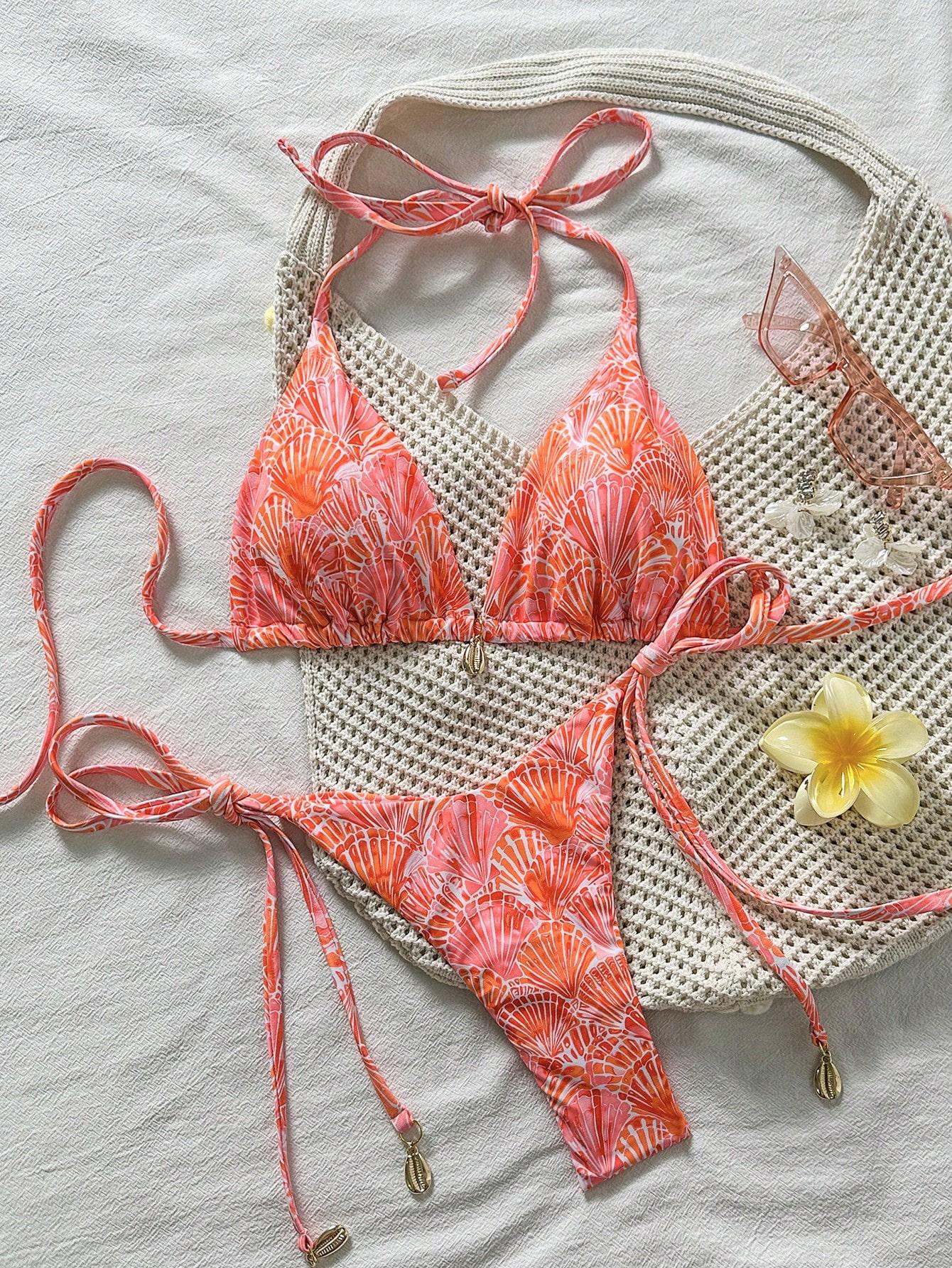 SHEIN DWUCZĘŚCIOWY STRÓJ KĄPIELOWY S09__XXS