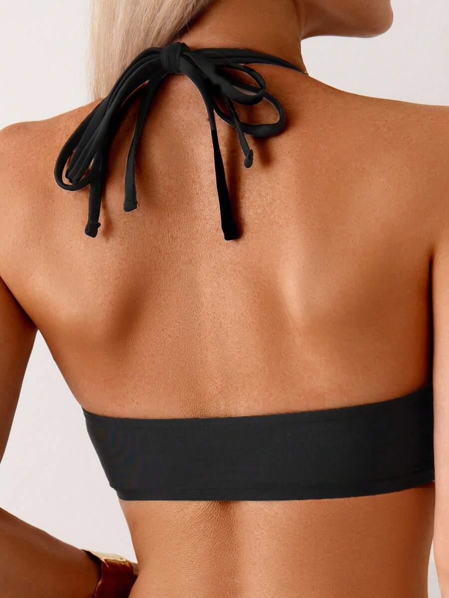 SHEIN DWUCZĘŚCIOWY STRÓJ KĄPIELOWY S09__L