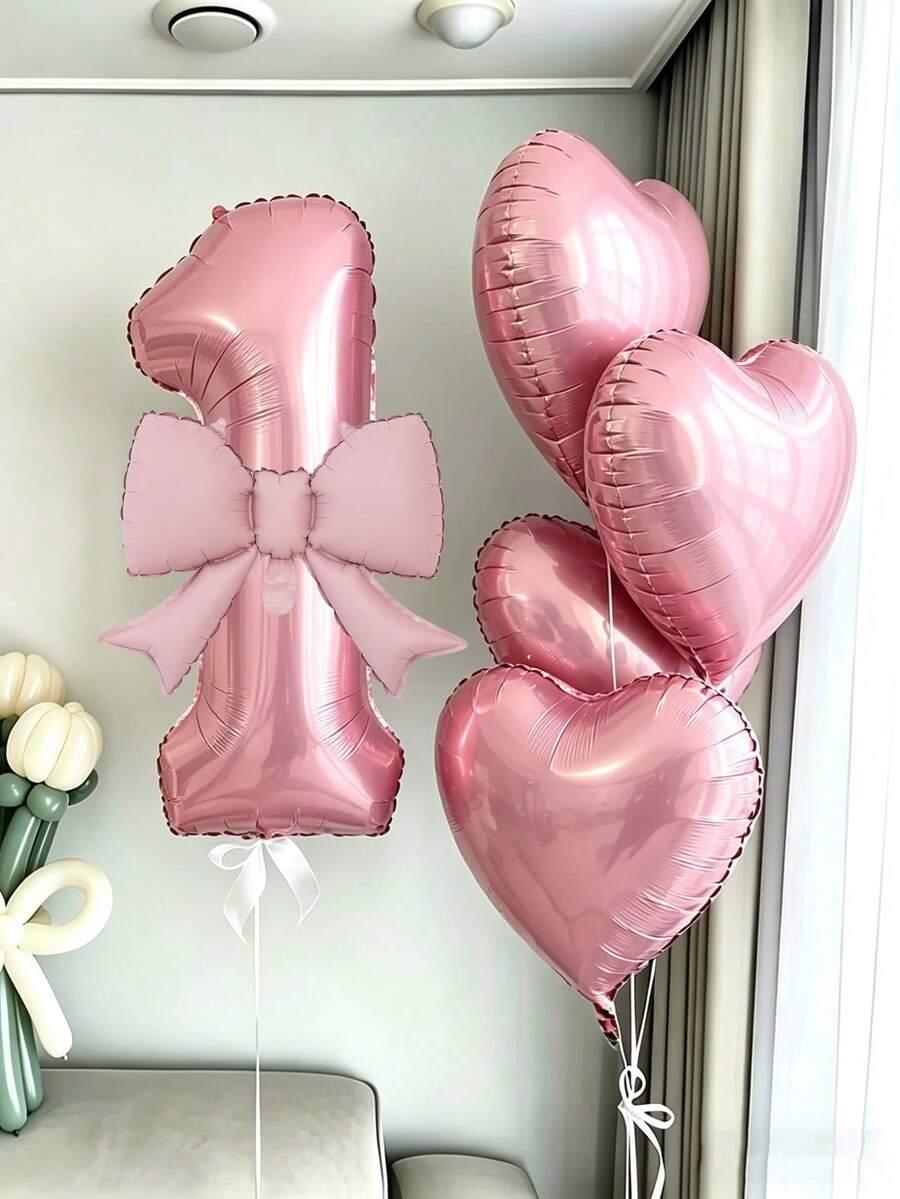 SHEIN ZESTAW BALONÓW Z CYFRĄ 7 S07__81CM