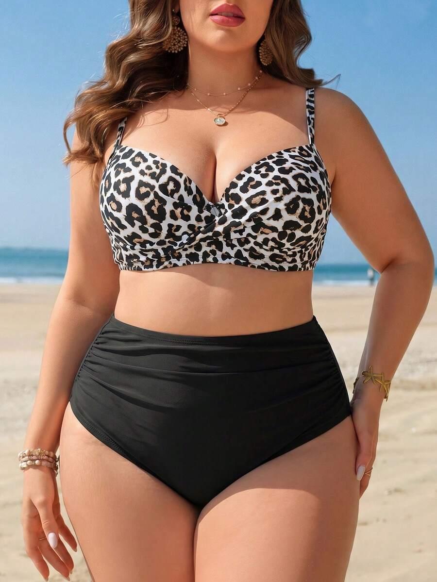 SHEIN DWUCZĘŚCIOWY STRÓJ KĄPIELOWY S09__52