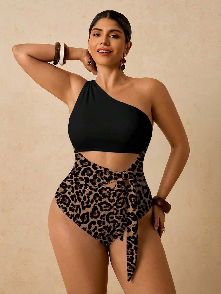 TRAVACHIC JEDNOCZĘŚCIOWY STRÓJ KĄPIELOWY ANIMAL PRINT S09__46