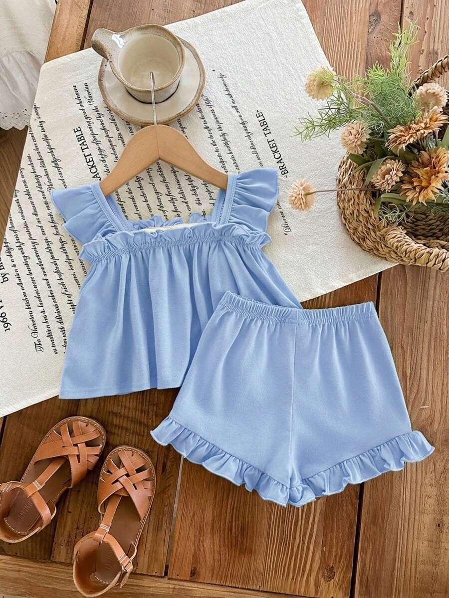 SHEIN BLUZKA SPODENKI KOMPLET S06__86-92