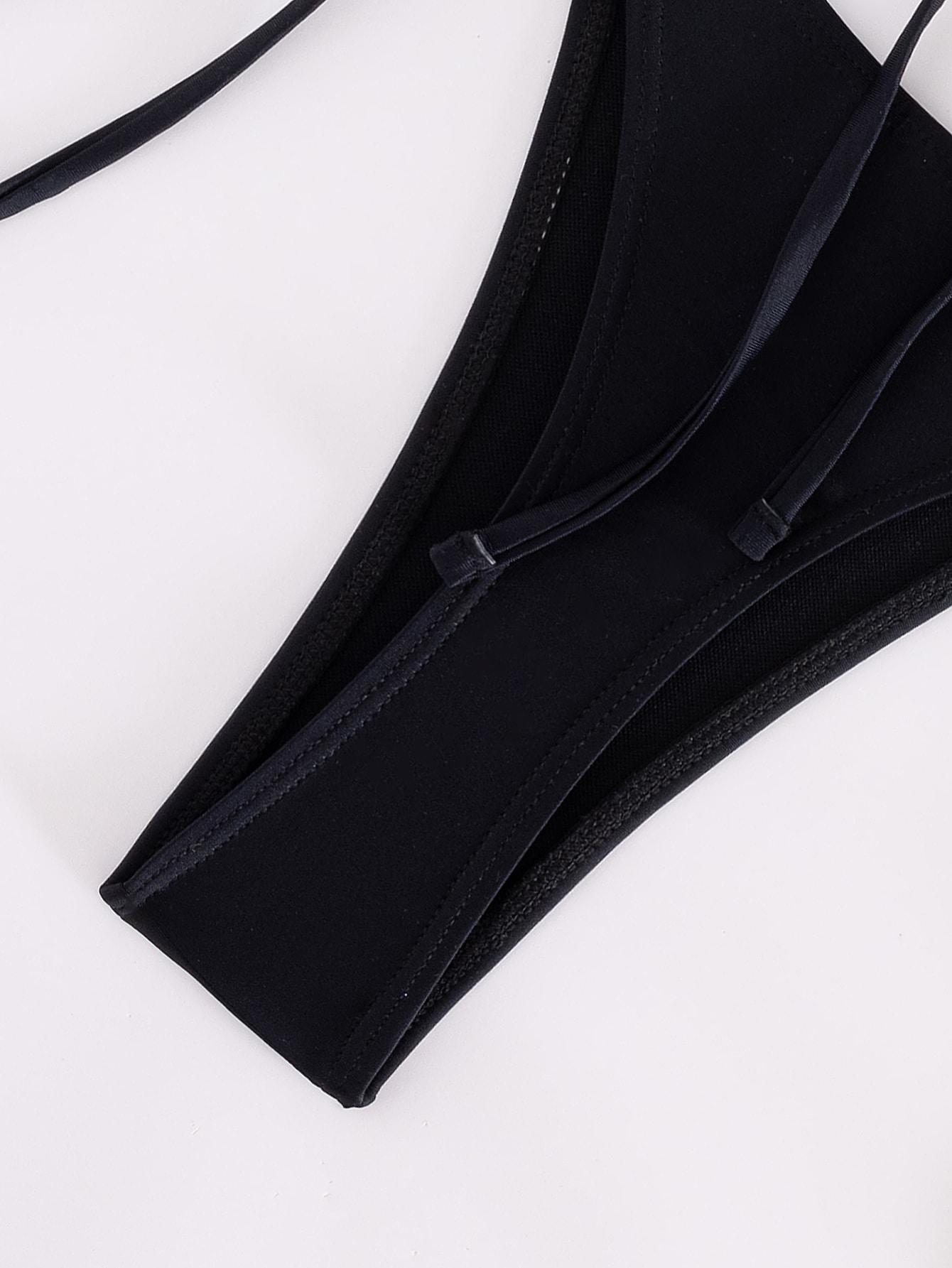 SHEIN DWUCZĘŚCIOWY STRÓJ KĄPIELOWY S09__L