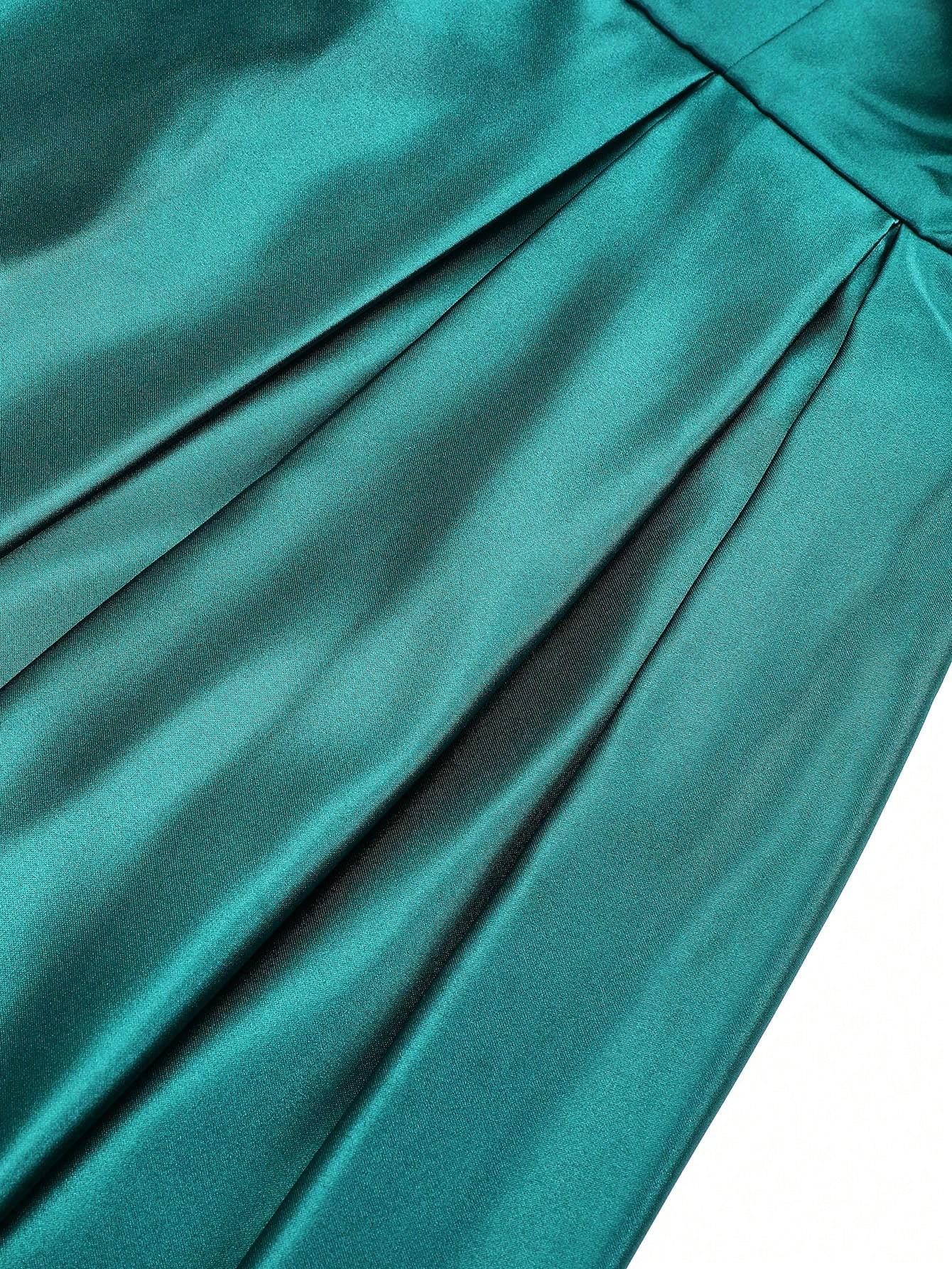 SHEIN ZIELONA MAXI SUKIENKA S06__XL