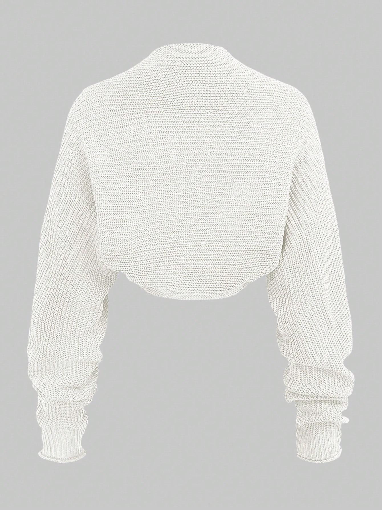 SHEIN BIAŁY KARDIGAN NARZUTKA S06__164/170