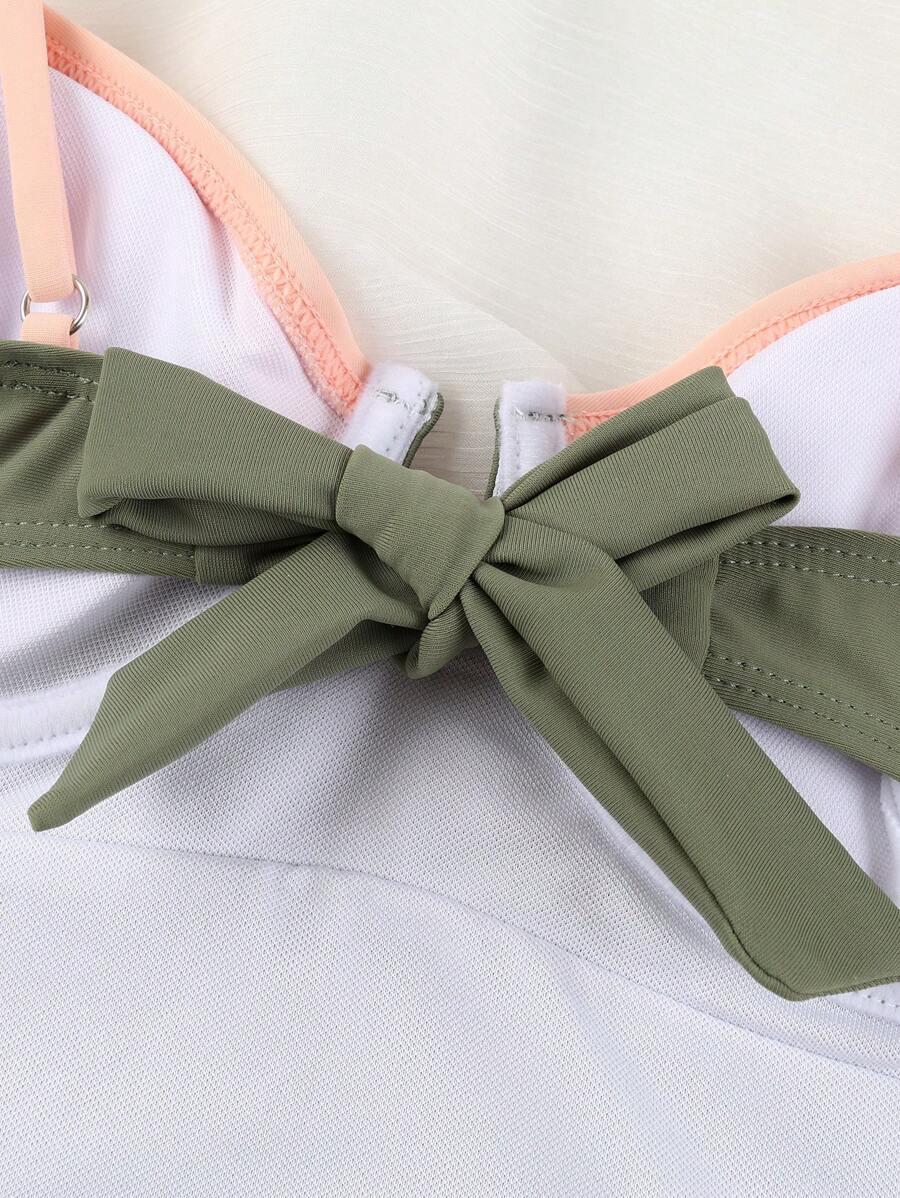 SHEIN JEDNOCZĘŚCIOWY STRÓJ KĄPIELOWY S09__L