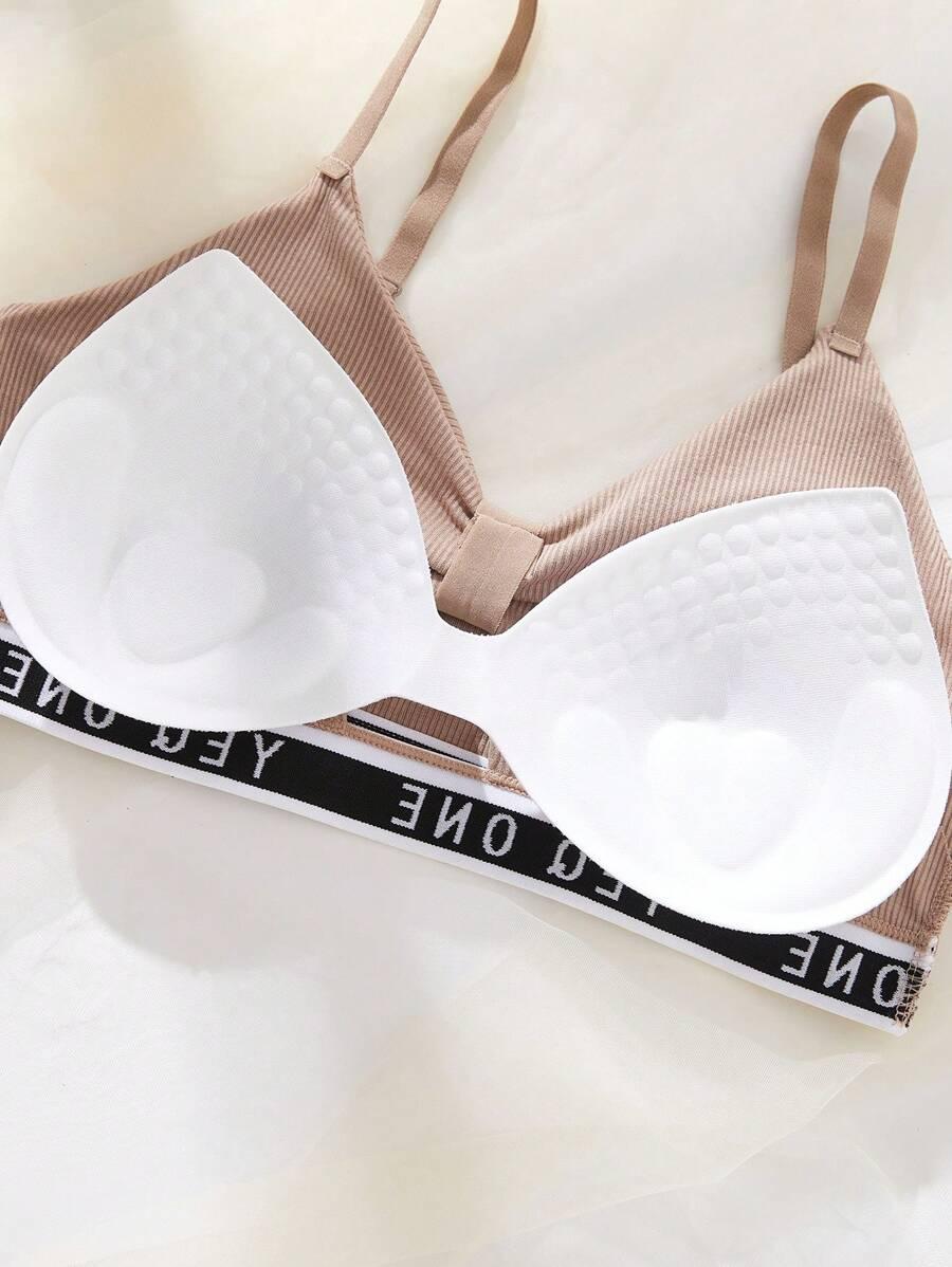 SHEIN BIUSTONOSZ MAJTKI 3-PACK KOMPLET S06__L