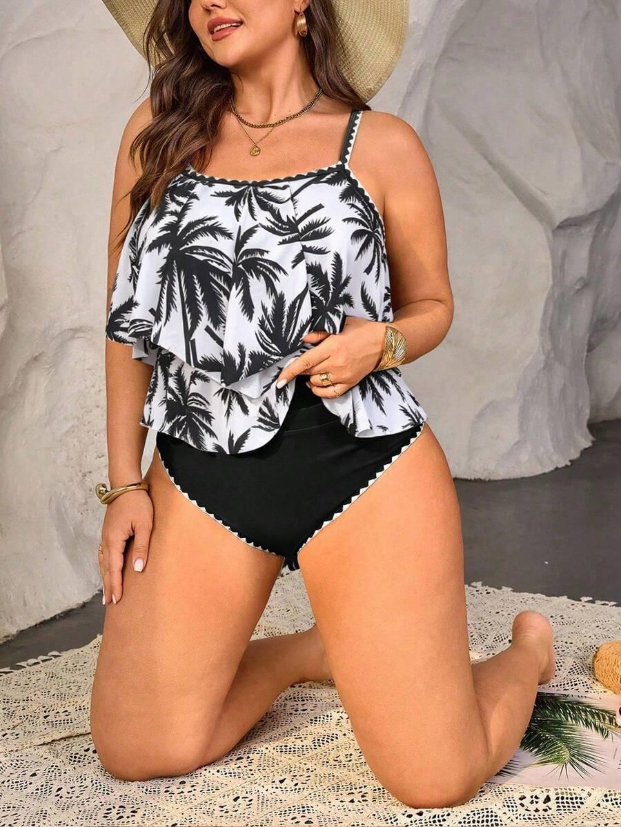 SHEIN DWUCZĘŚCIOWY STRÓJ KĄPIELOWY S09__48