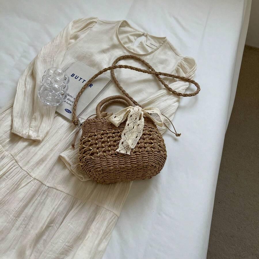 SHEIN MAŁA BRĄZOWA TOREBKA S07__21X16