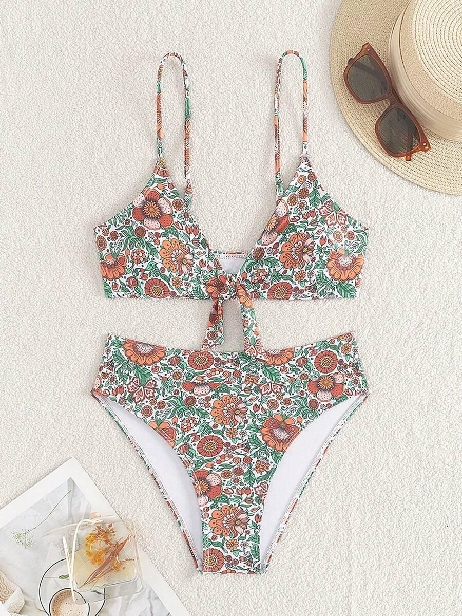 SHEIN DWUCZĘŚCIOWY STRÓJ KĄPIELOWY S09__XL